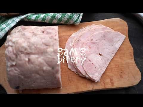 How to Make Deli Ham in a Ham Maker - CHARCUTERIE | Sam's Bitery Recipe