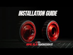 Spool Performance 8HP 45, 50, & 51 Transmission Kit install guide