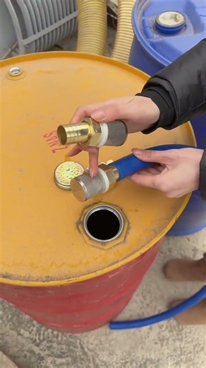 One-inch filter screen at the bottom of the oil pump/water pump oil pipe #One-inch filter screen