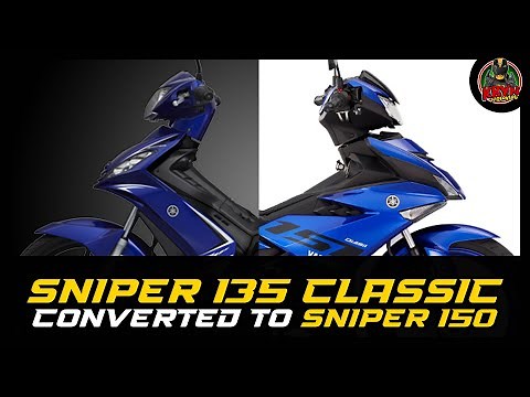 SNIPER 135 CLASSIC CONVERTED TO SNIPER 150