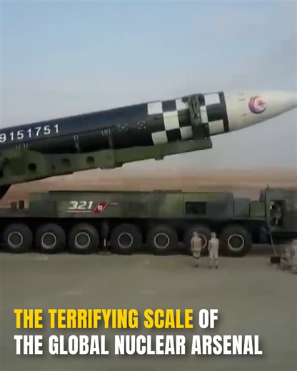 The terrifying scale of the global nuclear arsenal | Ridddle