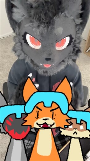 I MADE THE BIGGEST FURRY CLAN… #furry #fursuit