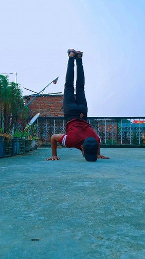 1.2K views · 30 reactions |  Handstand Push-Up Beast Mode Challenge! #Fitness #homeworkoutchallenge #fitness | Surya Fitwork | Facebook