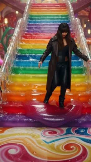 KPOP LISA JELLY STAIR #asmrjelly