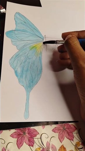 DIY Cute butterfly Bookmark| #diy #artandcraft #craft #shortsfeed #handmade