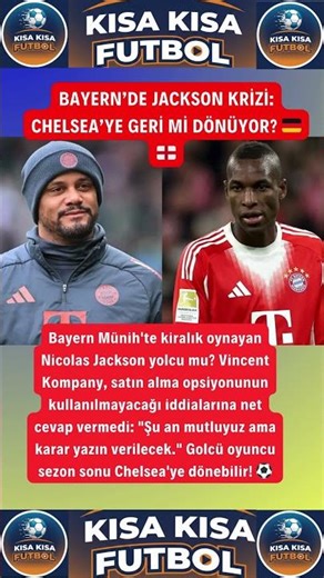BAYERN’DE JACKSON KRİZİ: CHELSEA’YE GERİ Mİ DÖNÜYOR? 🇩🇪🏴󠁧󠁢󠁥󠁮󠁧󠁿