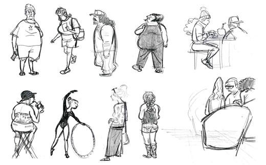 「福利」「中英字幕」School of Visual Storytelling - 手势绘画入门