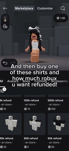 Refund glitch for robux #roblox #tutorial #robux #viral #glitch
