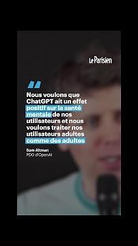 ChatGPT va autoriser les échanges érotiques