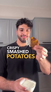 Simple steps to perfect crispy smashed potatoes