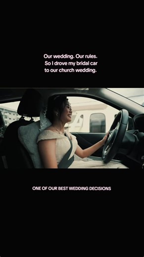 Drove Myself to Our Wedding in a Black Pickup Truck