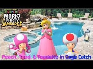 Super Mario Party Jamboree: Peach, Toad, & Toadette in Cage Catch