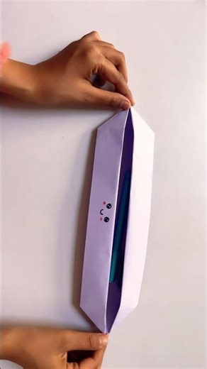 Diy easy paper Pencil box ✨#fun#craft#trending#diy#creative#plz subscribe ✨🤗🌸