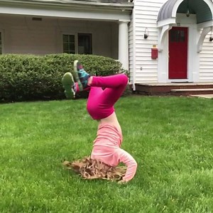 27K views · 419 reactions | From baseball to gymnastics – my daughter's first attempt at a solo back handspring this afternoon. "Fall down seven times, get up eight." Japanese proverb. | Jordan Matter Photography | Facebook