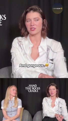 Mary Elizabeth Winstead and Maika Monroe look so alike in 'The Hand That Rocks the Cradle' #shorts