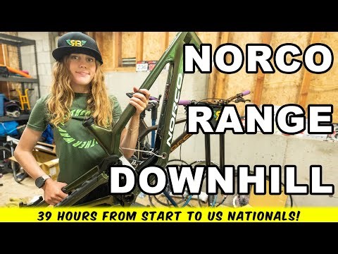 36 HOUR BIKE BUILD: NORCO RANGE MULLET DH FOR US NATIONALS