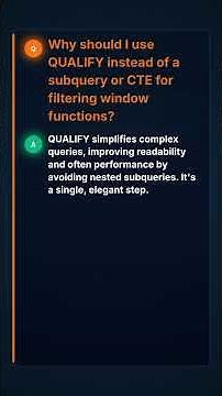 Unmasking Snowflake's QUALIFY Clause: A SQL Secret