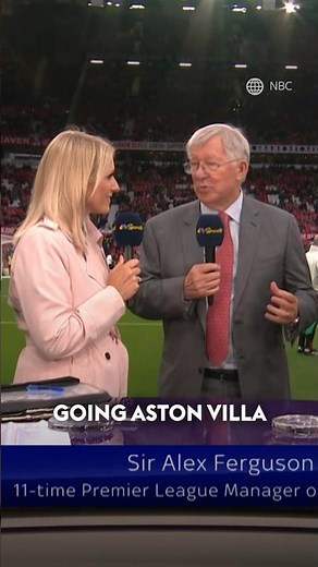 Did Sir Alex Ferguson predict Aston Villa's incredible season? 🔮