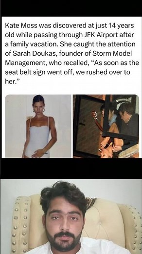 The Moment Kate Moss Was Discovered | From Teen Traveler to Fashion Icon