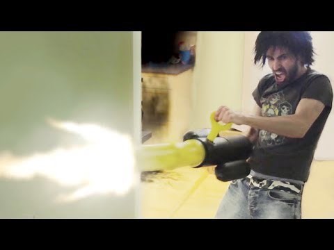 Nerf War: GATLING BLASTER!