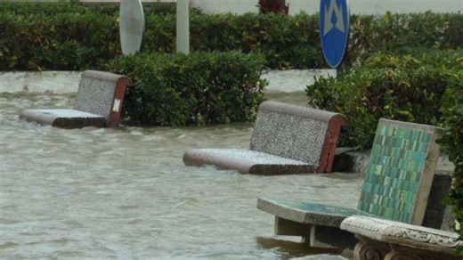 Allagamenti a San Salvo Marina in Abruzzo