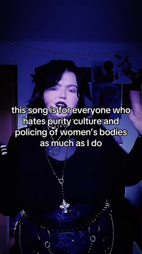 purity culture should hurry up and leave #altmusic #indiemusic #gothic #music #altgirl
