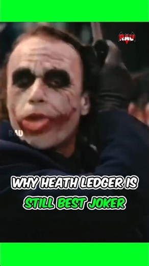 Why Heath Ledger Is Still The Best Joker Ever 💀🃏 #shorts #joker