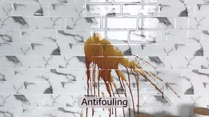 16 Sheets 3D Tile Stickers, Self Adhesive Peel and Stick Tiles Stick on Vinyl Backsplash Waterproof Retro DIY Tiles for Kitchen Bathroom (6"x12")