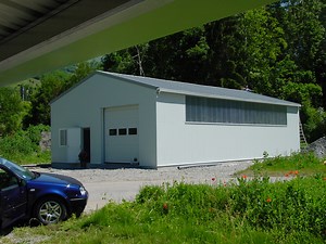 Hangar métallique 5 à 12 mètres : Devis sur Techni-Contact - Hangars de stockage