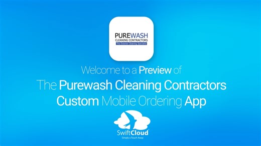 Purewash Cleaning Contractors - Mobile App Review - PUR571W