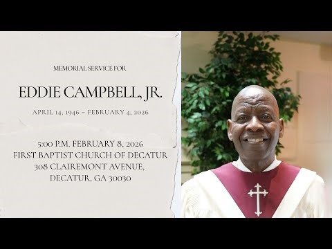 2026-02-08 Memorial Service for Eddie Campbell, Jr.