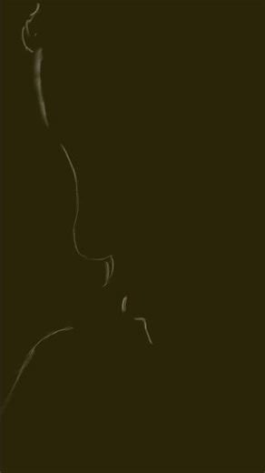 Two colors - Corel Painter #shorts #art #digitalart