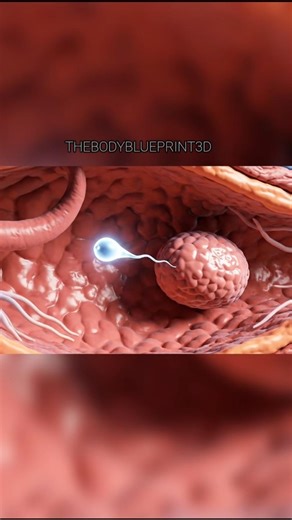 Human Reproduction: The Incredible Journey from Fertilization to Implantation (3D Animation)