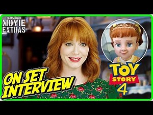 TOY STORY 4 | Christina Hendricks "Gabby Gabby" On-studio Interview