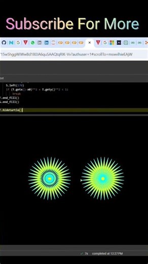 This Python design broke my brain 🥶 383 #codeart #coding #python #trending #memecoding #codersarts