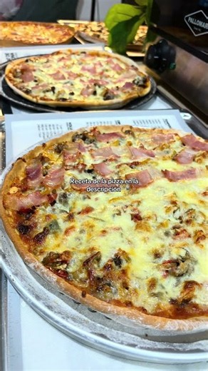 RECETA PIZZA ARTESANAL