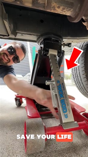 This Tool Instantly Makes Jacks Safer to Use This tool instantly makes jacks safer to use by improving stability and reducing the risk of sudden slips. Ideal for garages and workshops, it enhances vehicle safety, protects equipment, and helps prevent costly accidents—making it a smart investment for mechanics and car owners alike. #CarSafety #AutoTools #GarageEquipment credits : agmproducts/TT, epicfails5070/YT | TasTy Maker Kerala