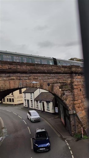 From our bedroom window at the Severn Valley Guest House in Bewdley, a class 108 heads towards Kidderminster Severn Valley Railway Severn Valley Guest House & coffee shop | Pezza's Trains
