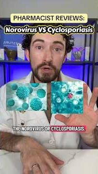 ‼️ CYCLOSPORIASIS OR NOROVIRUS?! Pharmacist rapid fires what make them different #cyclospora
