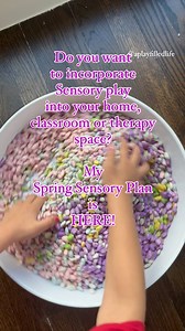 26K views · 208 reactions | The Spring Sensory Plan is 10 different...