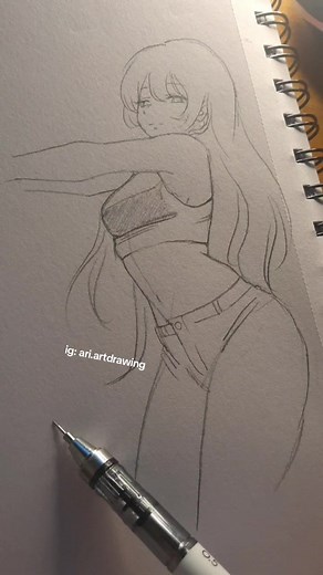 Step-by-Step Anime Drawing Tutorial for Poses