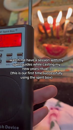 Spirit Box Session with Guides for New Year Ritual