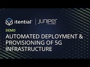 Juniper Cloud Native Router (JCNR) Automated Deployment & Provisioning with Itential Cloud
