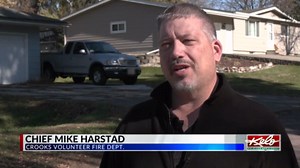 Quick response key in Crooks house fire