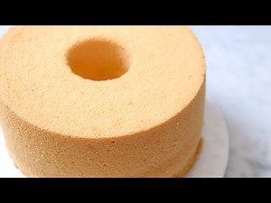 Fluffy and moist Chiffon Cake Easy Recipe | Sunny Table