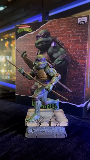 Iron Studios on Instagram: "A classic from the 80s coming to your collection! Statue Donatello - TMNT Movie - Art Scale 1/10 - Iron Studios Available now at ironstudios.com #tmnt #collectibles #ironstudios"