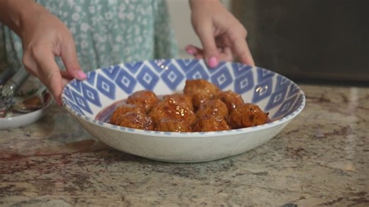 Sweet and Spicy Chicken Meatballs recipe: Allison's Cooking Diary