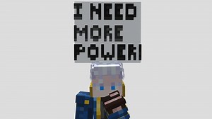 [Minecraft] Vergil - EX Color (Devil May Cry) - 3D model by Block Forge (@BlockForge)