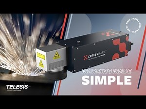 XpressMark Fiber Laser Marker // Marking Made Simple by Telesis Technologies, Inc.