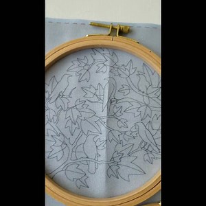 Autumn Birds Embroidery Hoop Kit, Crow Embroidery Pattern, Fall Seasonal Craft Project, Fall Leaves Needlework Design, Self Care Gift - Etsy